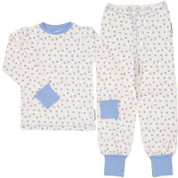 Geggamoja Pyjamas tvådelad Bambu Blå Klöver - 122/128