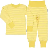 Geggamoja Pyjamas Tvådelad Gul - 86/92