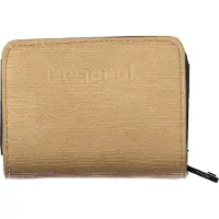Desigual Ziparound Plånbok Beige Läder