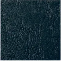 GBC LeatherGrain - A5 (148 x 210 mm) - svart - 250 g/m² - 100 stk bindningsskydd