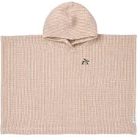 Liewood Badponcho - Paco - Toscana Rose/Creme De La Creme - - 7-8 år (122-128) - Babyhandduk