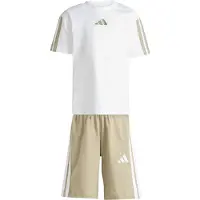 Adidas Shortsset - Vit/Wonder Cargo - - 6 år (116) - Shorts