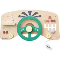 Kids Concept Aktivitetstavla - Trä - Bil - - One Size - Griffeltavla