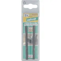 Wolfcraft Hyvel-väggmätare Mått - Längd: 82.7 mm Mått - Bredd: 5.5 mm 4111000 2 st