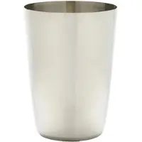 Genware Stainless Steel Bullet Bägare 40 Cl / 14 Oz
