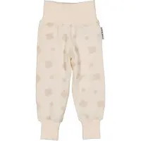 Geggamoja Babybyxor Bambu Klöver Beige - 50/56