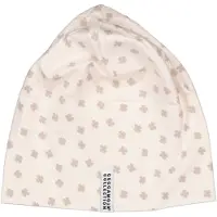 Geggamoja Mössa Bambu Beige Klöver - Baby 2-6 mån