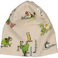 Geggamoja Mössa fleecefodrad Pettson och Findus Beige - S 2-4 år