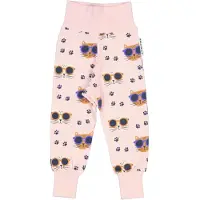 Geggamoja Babybyxor Bambu Cool Cats rosa - 74/80