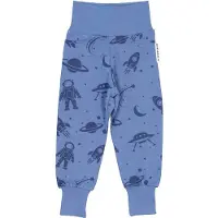Geggamoja Babybyxor Bambu Blå Astronaut - 62/68