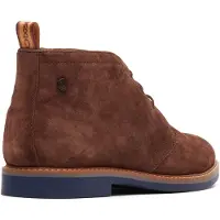 Base london Carlton Chukka Skinn Herrbruna Stövlar