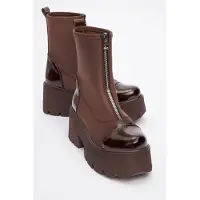 Prologue Bray Lackläder Chunky Boot (Dam)