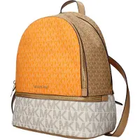 Michael Kors Beige Tygryggsäck