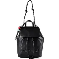 Desigual Ryggsäckar BACKPACK HALF LOGO LUENA kvinnor - Svart - One size