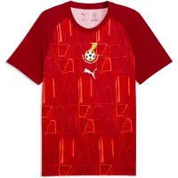 Puma Ghana 25/26 Före Matchen T-shirt Med Korta ärmar