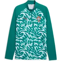 Puma Portugal 25/26 Före Matchen T-shirt Med Lång ärm