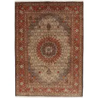 Rezas Moud Mahi orientalisk matta 207 x 291 cm