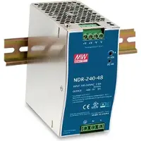 MEAN WELL NDR-240-24 DIN-skena nätaggregat 24 V 10 A 240 W Antal utgångar:1 x Innehåll 1 st