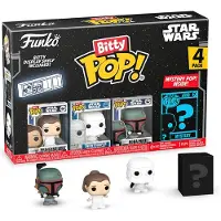 Funko POP! Stjärnornas Krig Leia Pytteliten Nyckelring