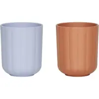 OYOY Koppar - 2-pack - Pullover - Caramel/Ice Blue - - One Size - Mugg