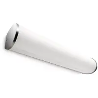 Philips myBathroom Fit vägglampa 2 x, Ytmonterad, 2 lampor, Glödlampan/-lamporna kan inte bytas ut, 2700 K, IP44, Vit, Krom
