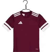 Adidas Funktionstopp 'Squa25' burgunder / vit