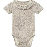 Sofie Schnoor Body k/ä - DicteKB - Beige/Rosa m. Blommor - - 2 år (92) - Body K/Ä