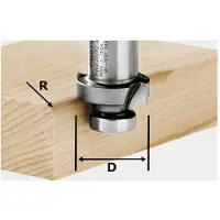 Festool 490096 Avrundningsfräs Mått - Diameter Ø 27 mm