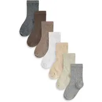 Next Sockor camel / choklad / ljusbrun / taupe / grafit / rökgrå / gråmelerad