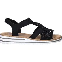 Rieker Remsandal svart