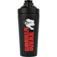 Gorilla wear Metal Shaker, 740 ml, black