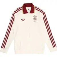 Adidas Sportsweatjacka 'Spain Away Anthem Jacket' bordeaux / vit