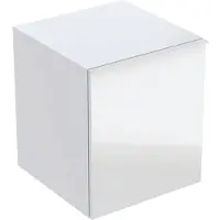 Geberit Sidobänk/bänkskåp Acanto 1+1 lådor 52x45,2 cm vit/glans