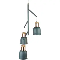 Searchlight Hänglampa Barham, dimbar, Aluminium / grå / zink, Vardagsrum / matsal, Metall, Modern, Pendellampa