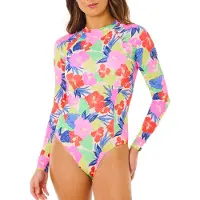 Rip Curl - Party Wave Upf Surf Suit Multi för Unisex - Storlek XS - Rosa