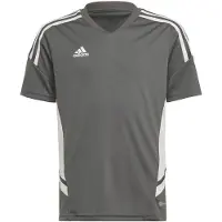 Adidas Tränings T-Shirt Condivo 22 - Grå/Vit Barn, storlek 116 cm