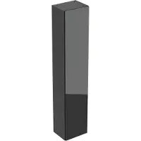 Geberit Högskåp 1 dörr 36x180 cm lava/glas