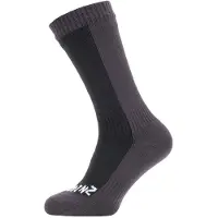 Sealskinz Starston, strumpor, svart/grå