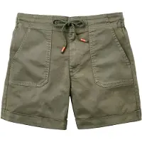 Passenger - Shorts dam - Carriso Short W Dusty Olive för UnisexBomull - Storlek XS - Khaki