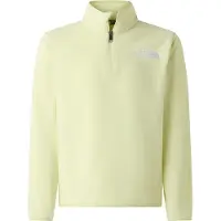 The North Face Teens' Glacier 1/4 Zip Pullover Lemon Mist
