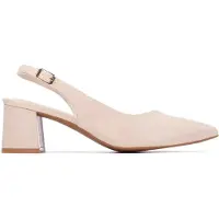 Xti för kvinnor. 14536702-BEIGE Skor 145367 beige (37), 5 till 8 cm, Spänne, Casual, Klassisk