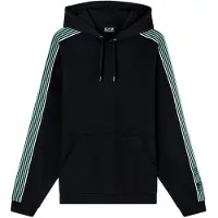 EA7 för män. 7M001508_AF12660 Logo Series Sweatshirt svart (S), Casual, Deportivo, Sportkläder, Multisport, Polyester, Lång ärm