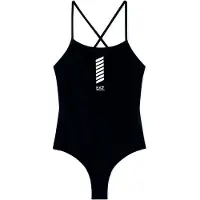 EA7 för kvinnor. 7W000285_AF20663 Vattensport baddräkt svart (XL), Casual, Strandkläder, Polyester