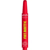 Nyx Fat Matte Smooth Läppstift 2 g Nr. 15 - Fuzzy Flame