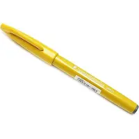 Pentel SES15C-G, Gul, Gul, Rund, Vattenbaserat bläck, 1 styck