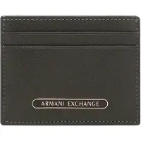 Armani Exchange för män. XM000169AF12702U8144 Korthållare Clean svart (OSFA), Casual, Klassisk, Hud