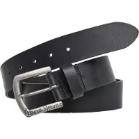 Pepe Jeans för män. PM0200009 Douglas bälte svart (100 cm), Casual, Hud