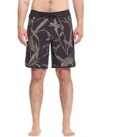 Volcom Encounter Scallop Mod 19 Boardshorts black Storlek 34
