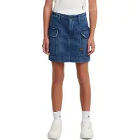 G-Star Girls Cargo Mini Skirt - Medium blue - girls