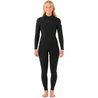 Rip Curl Dawn Patrol 3/2 Mm Våtdräkt I Neopren Med Långa ärmar Och Dragkedja På Ryggen För Damer